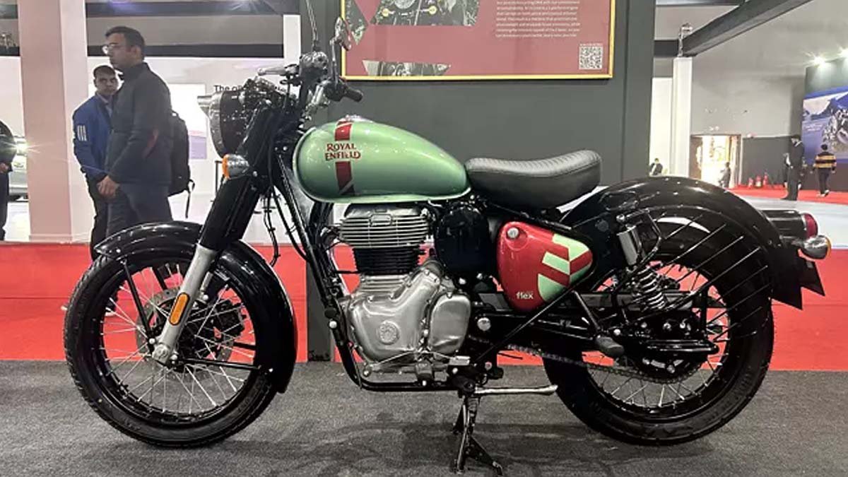 Royal Enfield Now That Everyone Has A Royal Enfield Classic 350 Flex Fuel Motorcycle, The Worry About Gasoline Is Gone Because It Will Now Run On Flex Fuel.