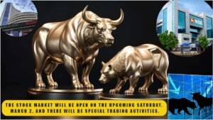 Graphic: Announcement Of Saturday Stock Market Opening On March 2 With Special Trading Activities