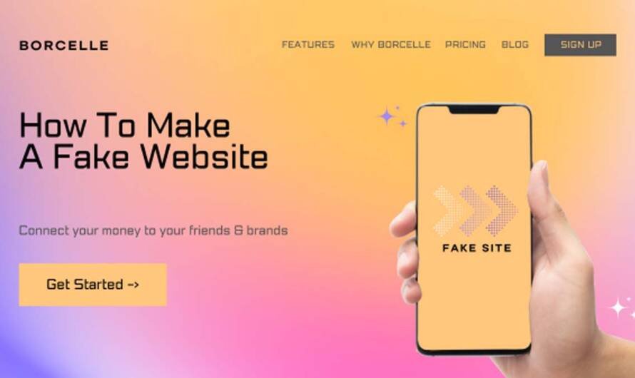 How to Make a Fake Website Crafting Illusions: Empower Your Skills, Avoid Deception, and Take Charge with 10 Steps How to Make a Fake Website.