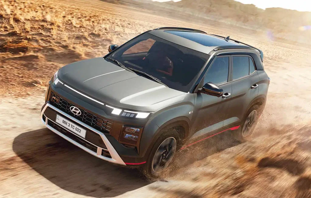 Side-by-side image of the Next-Gen Kia Seltos & Hyundai Creta Hybrid showcasing new hybrid SUV design Side-by-side image of the Next-Gen Kia Seltos & Hyundai Creta Hybrid showcasing new hybrid SUV design