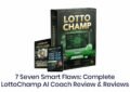 LottoChamp AI Coach Review & Reviews showing AI lottery coach dashboard interface
