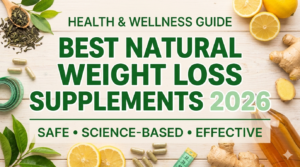 Best Natural Weight Loss Supplements 2026 made from herbal ingredients for safe fat burning
