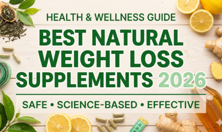 Best Natural Weight Loss Supplements 2026 made from herbal ingredients for safe fat burning