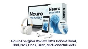 Neuro Energizer Review 2026 showing brain focus improvement, mental clarity concept, and digital mindset program